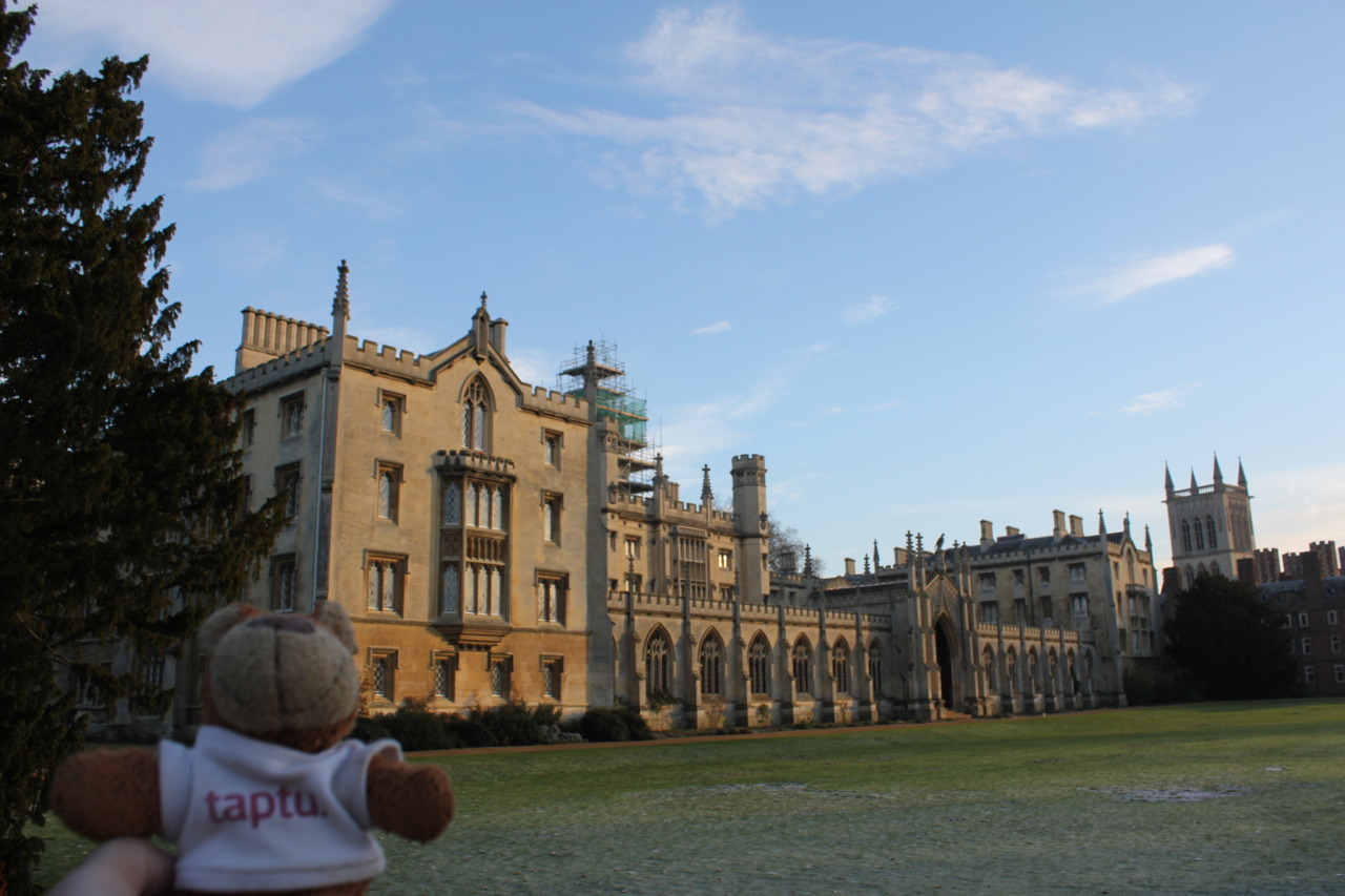 Bearaptu at St John’s College, Cambridge. He’d rather be at Oxford.