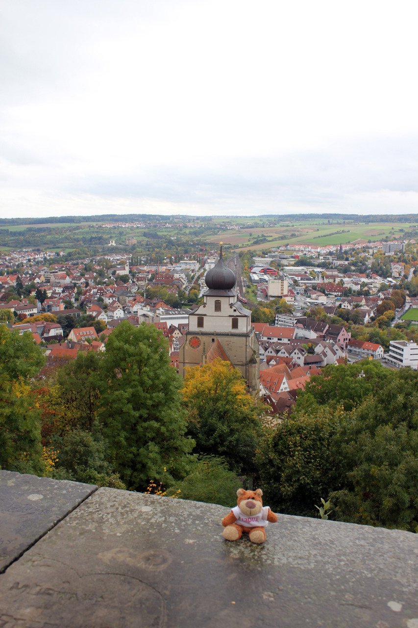 Overlooking Herrenberg , south of Stuttgart