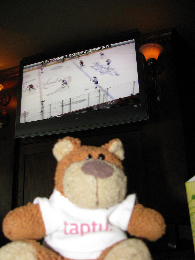 Bearaptu in Vancouver Watching the Habs reach round 2!