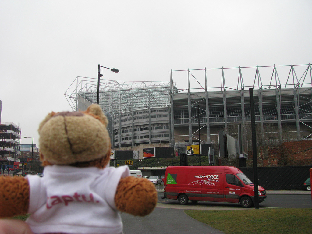 Bearaptu at St. James’ Park Or the “Cathedral on the Hill”, as Bobby Robson called it.
