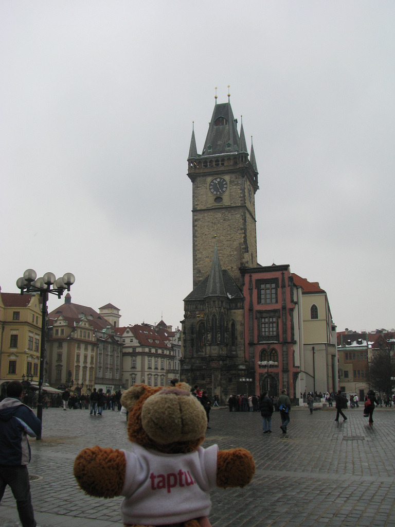 Bearaptu in Prague There were better photos, but Mr Memory Card had stayed at home.